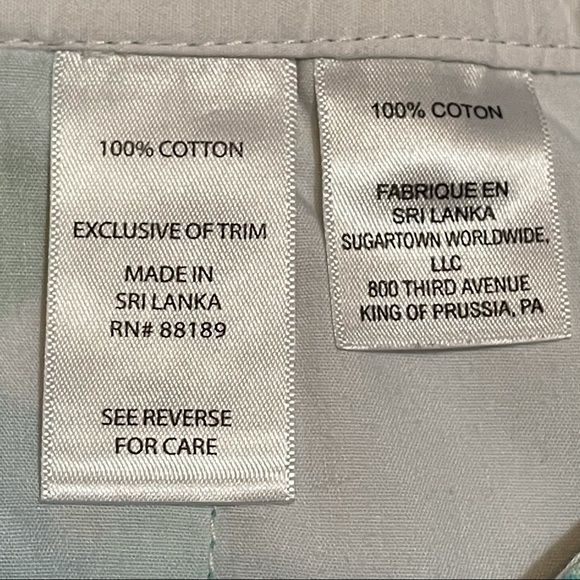 Lilly Pulitzer 00 Callahan Shorts Aqua Roses EUC Rare Pattern! - Picture 9 of 12